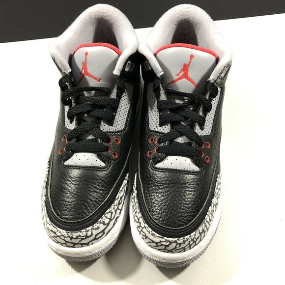 Jordan Retro III 3 OG Black Cement White Fire Red